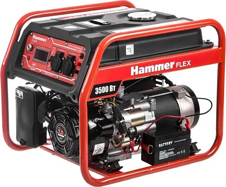 Бензиновый генератор Hammer Flex GN4000E