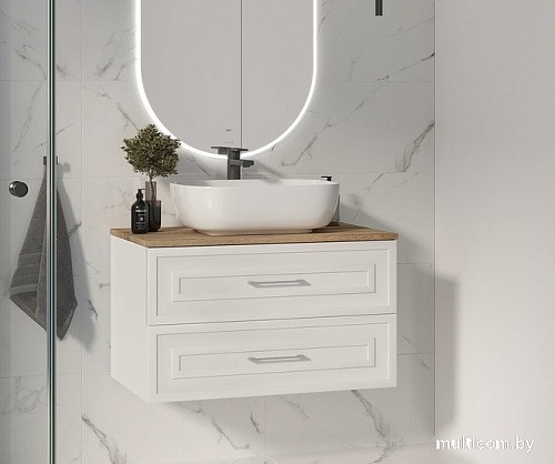 Cersanit Тумба под умывальник Classic 80 69090 (белый матовый)