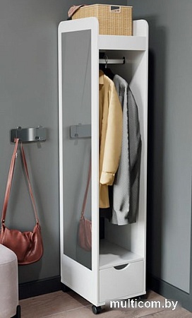 Вешалка для одежды Трия Лайт (белый глянец)