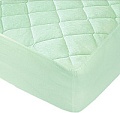 Защитный наматрасник Vegas Protect Cotton S1 110x200 (фисташковый)