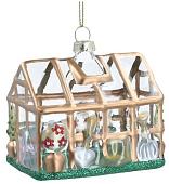 Елочная игрушка Gisela Graham Potting Shed Оранжерея 1857