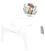 Детский горшок Tega Лисенок PO-074-103-LISEK (белый/зеленый)