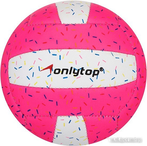 Волейбольный мяч Onlytop Пончик 4166906 (2 размер)