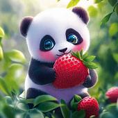 Алмазная мозаика Феникс+ Маленькая панда 70832