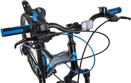 Велосипед Novatrack Racer 24 р.10 2020 (черный)