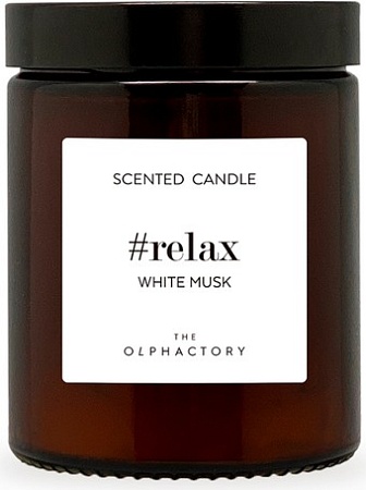 Ароматизированая свеча Ambientair The Olphactory. Белый мускус VV135MBTO