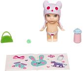 Кукла Bondibon OLY в шапочке-ушанке с животным ВВ3891