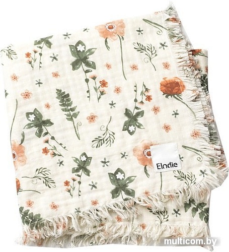 Плед Elodie Soft Cotton Blanket 75x100 70360115588NA (meadow blossom)