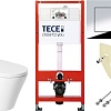 Унитаз подвесной Saniteco KW-9005W + TECE Kit 9400412