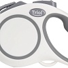 Поводок-рулетка Triol Urban 11121013 (M, 5м лента, белый)