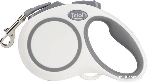 Поводок-рулетка Triol Urban 11121013 (M, 5м лента, белый)
