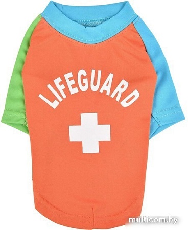 Футболка Puppia Rescuer PAUA-TS1803-OR-S (S, оранжевый)