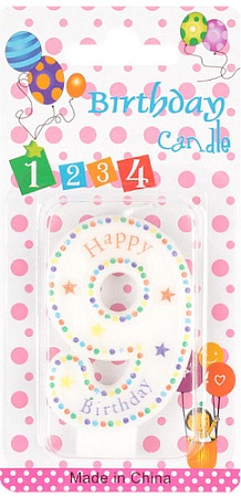 Свеча для торта Darvish Цифра 4 DV-H-1112-9