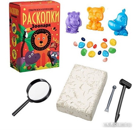 Набор для опытов Bumbaram Раскопки. Зоопарк dig-66