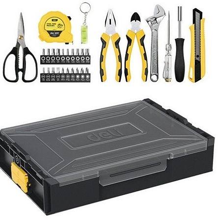 Набор домашнего мастера Deli DL1229 (29 предметов)