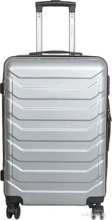 Чемодан-спиннер National NLT107-S (серебристый)