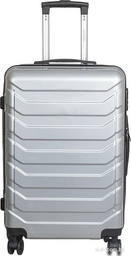 Чемодан-спиннер National NLT107-S (серебристый)