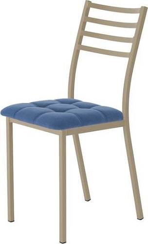 Стул AMC Comfort 4.10.12 (ткань, синий/капучино)