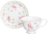 Чашка с блюдцем Elan Gallery Диана 740272
