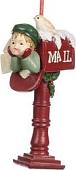 Елочная игрушка Goodwill Xmas 2024 Почтовый ящик D 43271_2 (красный)