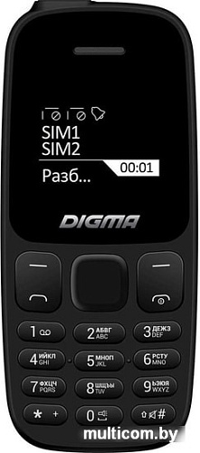 Мобильный телефон Digma Linx A106 (черный)
