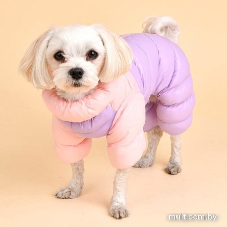 Комбинезон для животных Puppia Ultra Light Pastel PAUD-JP1675-PK-XXL (розовый/сиреневый)