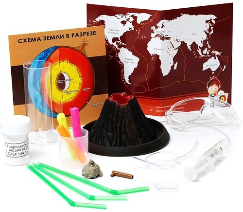 Набор для опытов Bondibon Науки с Буки Наука о вулканах ВВ0935