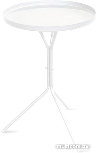 Журнальный столик Sheffilton SHT-CT11 190425 (белый муар)