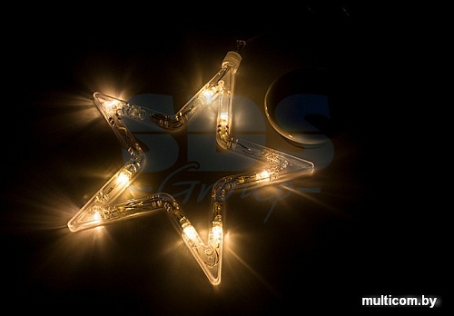 3D-фигура Neon-night Звездочка на присоске с подвесом [501-011]