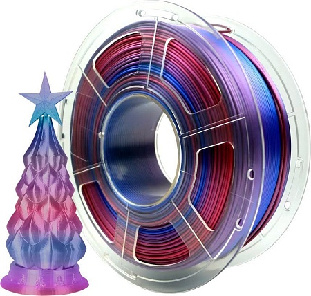 Пластик NV Print NV-3D-SILK-PLA-P-RAINBOW-02 (1.75мм, 1кг, радужный 02)