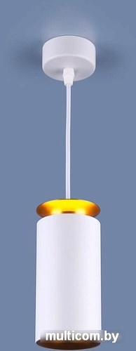 Припотолочная люстра Elektrostandard DLS021 9+4W 4200K (белый матовый/золотистый)