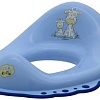 Детская накладка на унитаз Maltex Зебра 6463 (голубой)