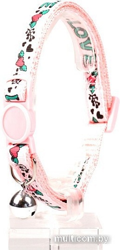 Ошейник Duvo Plus Love 11167/pink (розовый)