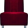 Интерьерное кресло Brioli Руди П (велюр, B48 вишневый)