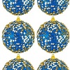 Елочная игрушка Elan Gallery Звезды 970096 (6 шт, синий)