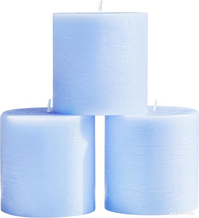 Набор свечей Мелт 75 мм (3 шт, голубой)