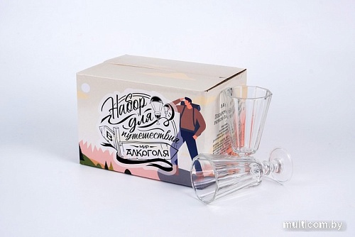 Набор рюмок Лафитек Набор для путешествия в мир алкоголя