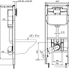 Инсталляция для унитаза Ани Пласт WN1131