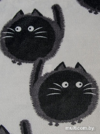 Плед Belezza Котошар 100x150 (серый)