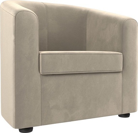 Интерьерное кресло Mebelico Норден 289 109053 (микровельвет, бежевый)