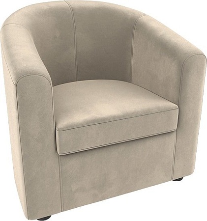 Интерьерное кресло Mebelico Норден 289 109053 (микровельвет, бежевый)
