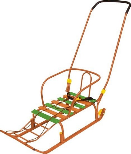 Санки Nika Тимка 5 Классик (оранжевый)