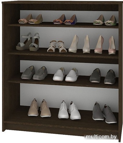 Тумба для обуви Кортекс-мебель Сенатор ШК41 Классика (береза/дуб сонома)