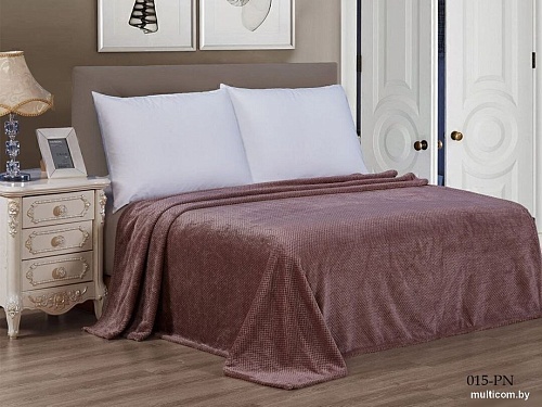 Плед Реноме Pinoli Евро PN-015 (жаккард светло-коричневый)