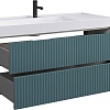 Belux Тумба под умывальник Сиртаки НП 120-02 (179, голубой малахит матовый)