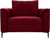 Интерьерное кресло Brioli Марк (велюр, B48 вишневый)