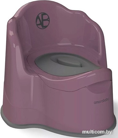 Детский горшок Amarobaby Ergonomic AB221103Er/22 (фиолетовый)