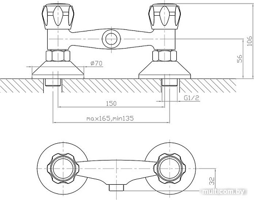 Смеситель Zollen Wolfsburg [WO31420441]