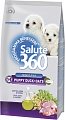 Сухой корм для собак Pet360 Salute 360 для щенков мелких пород с уткой и овсом 800 г