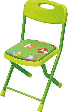 Детский стул Nika СТУ8/3 Зверята (зеленый)